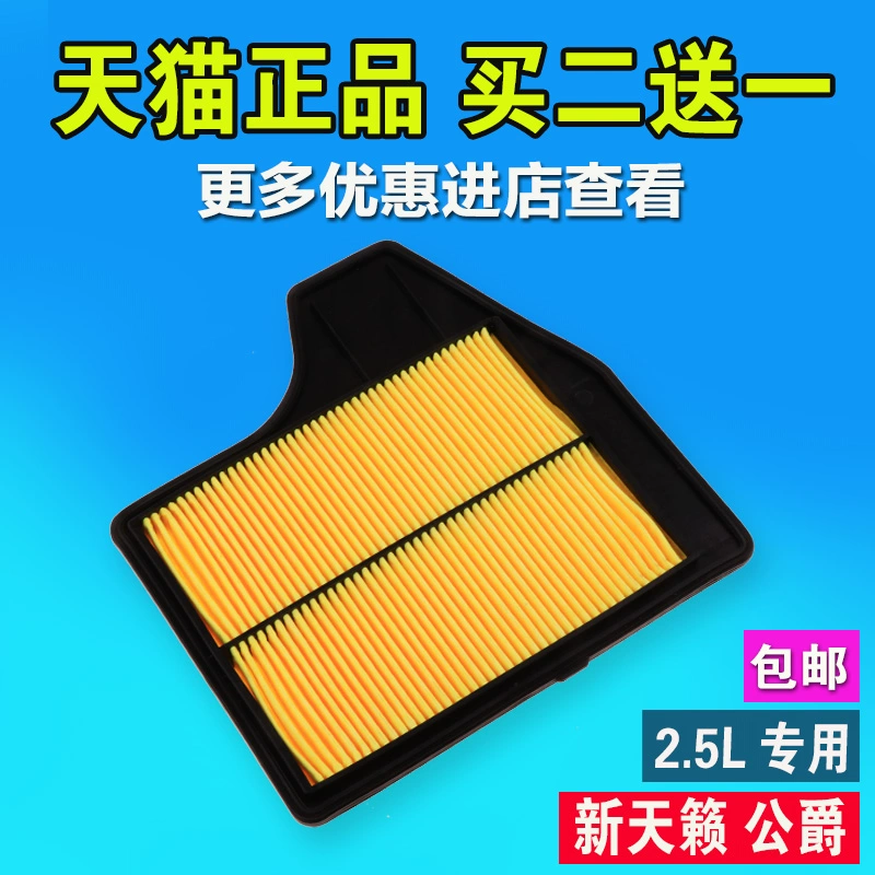 适用于日产新世代 新天籁 西玛 楼兰空气滤芯 空调滤芯 空滤格2.5