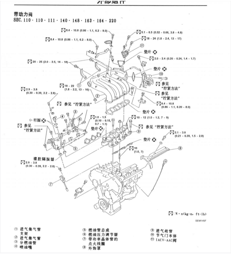 2001-2004年日产风度A33维修手册电路图发动机变速箱拆装正时资料