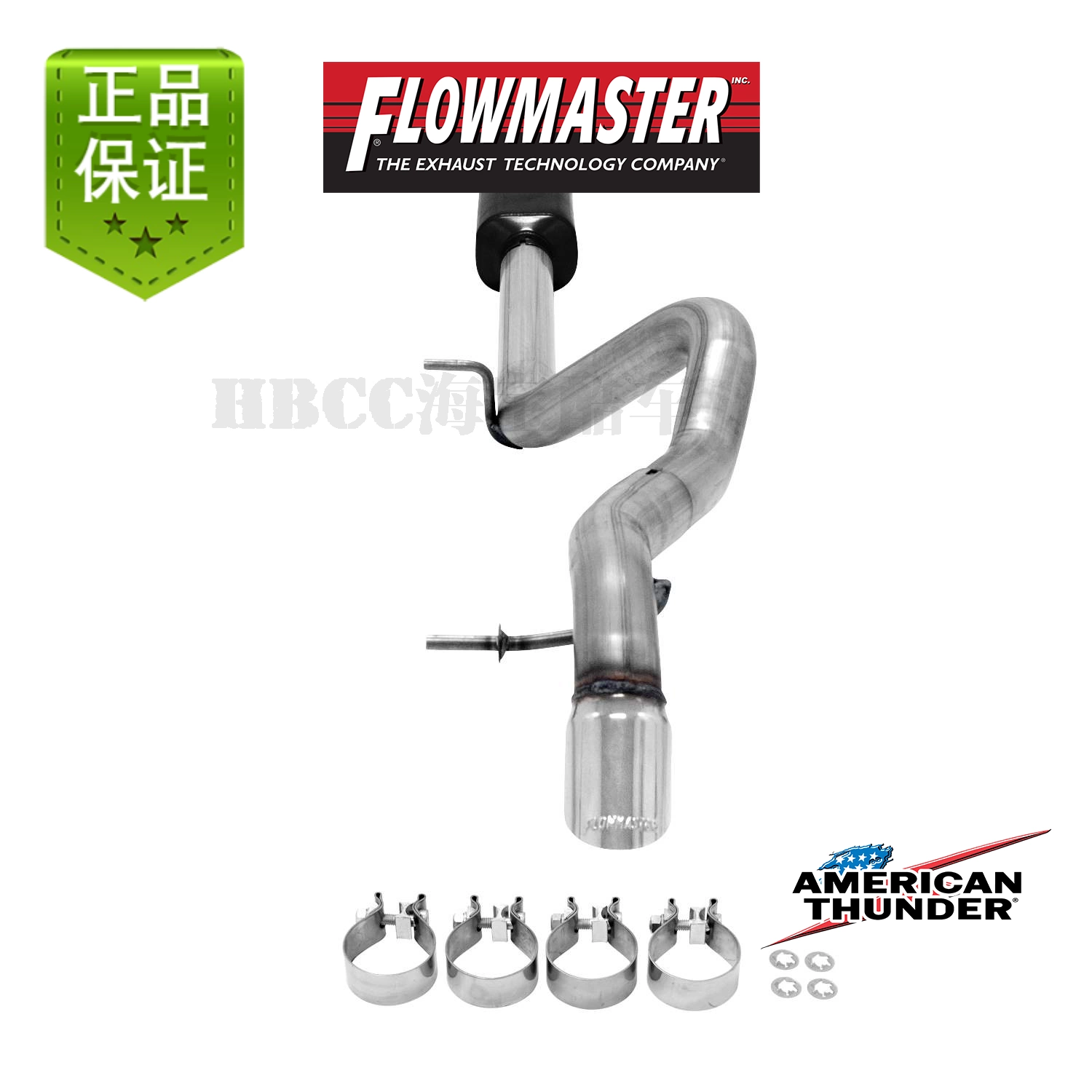 flowmaster高间隙排气系统适用jeep