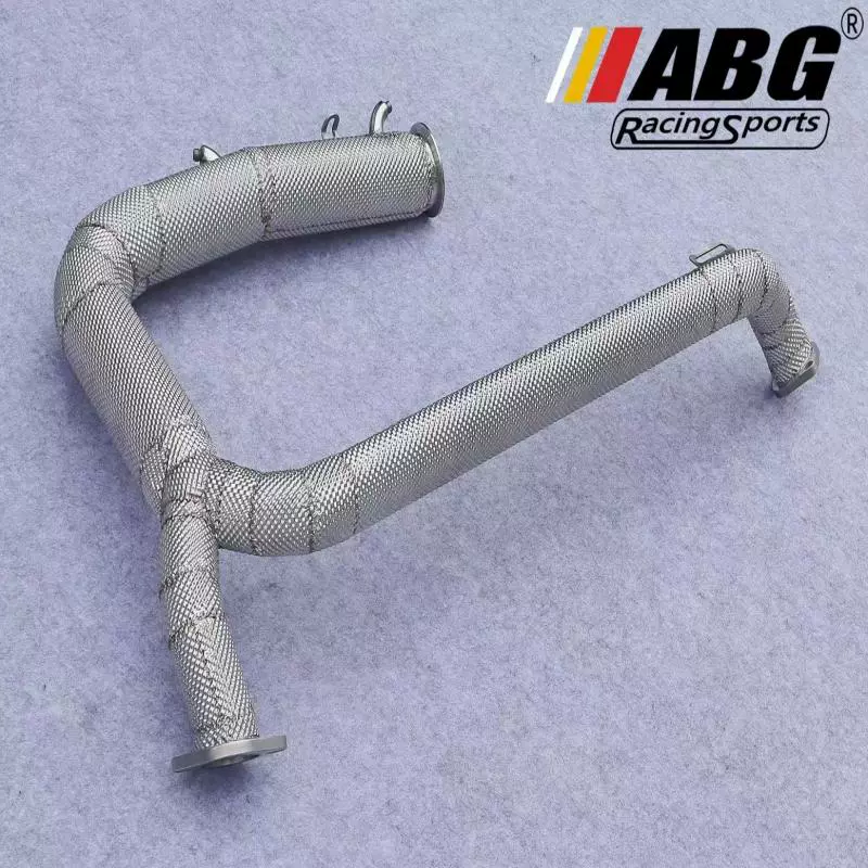 ABG 适用于 21款保时捷718 2.0T 头段改装排气管 去除颗粒捕捉器