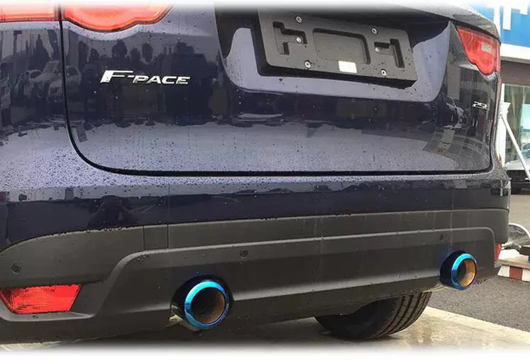 捷豹f-pace xe尾喉发现神行排气管