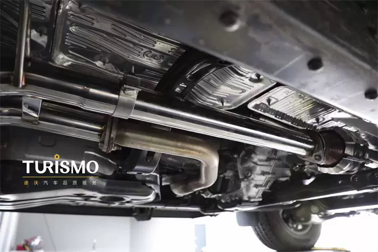 RES正品 适用于丰田普拉多霸道/坦途改装头段中尾段阀门排气管