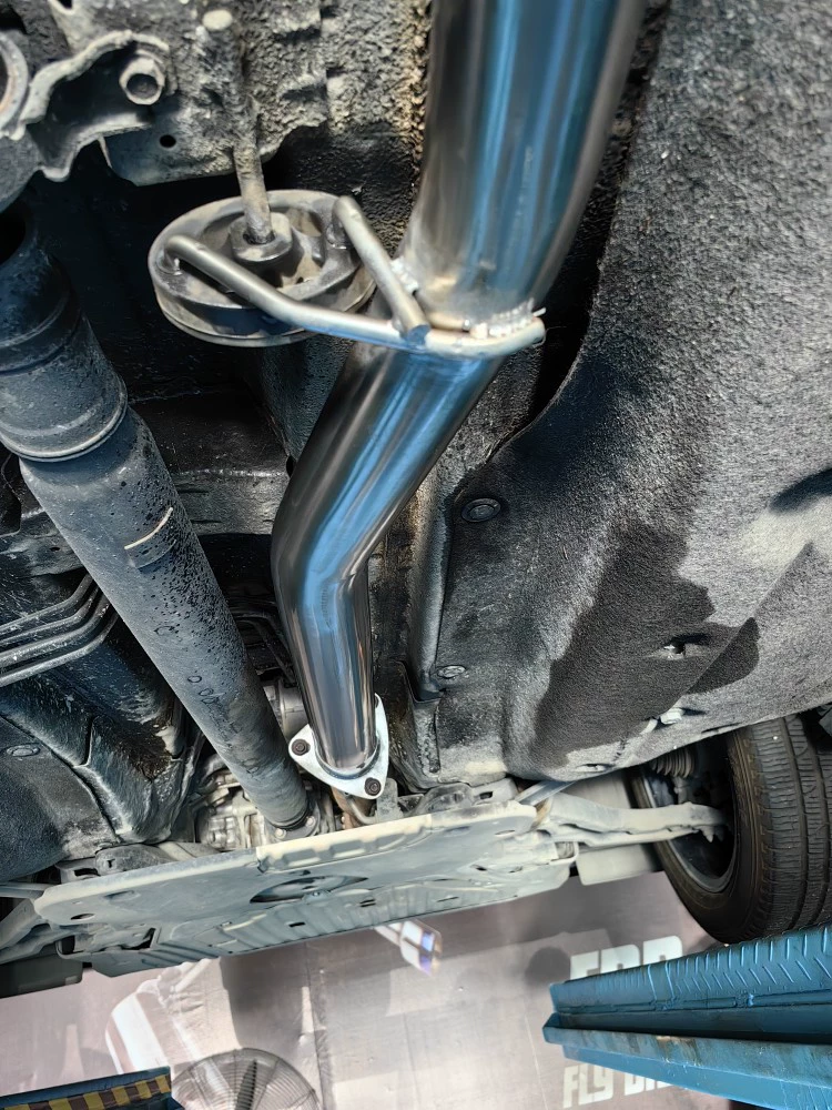 FDR排气 适用于本田冠道升级可变排气系统中尾段双边单出原装位置
