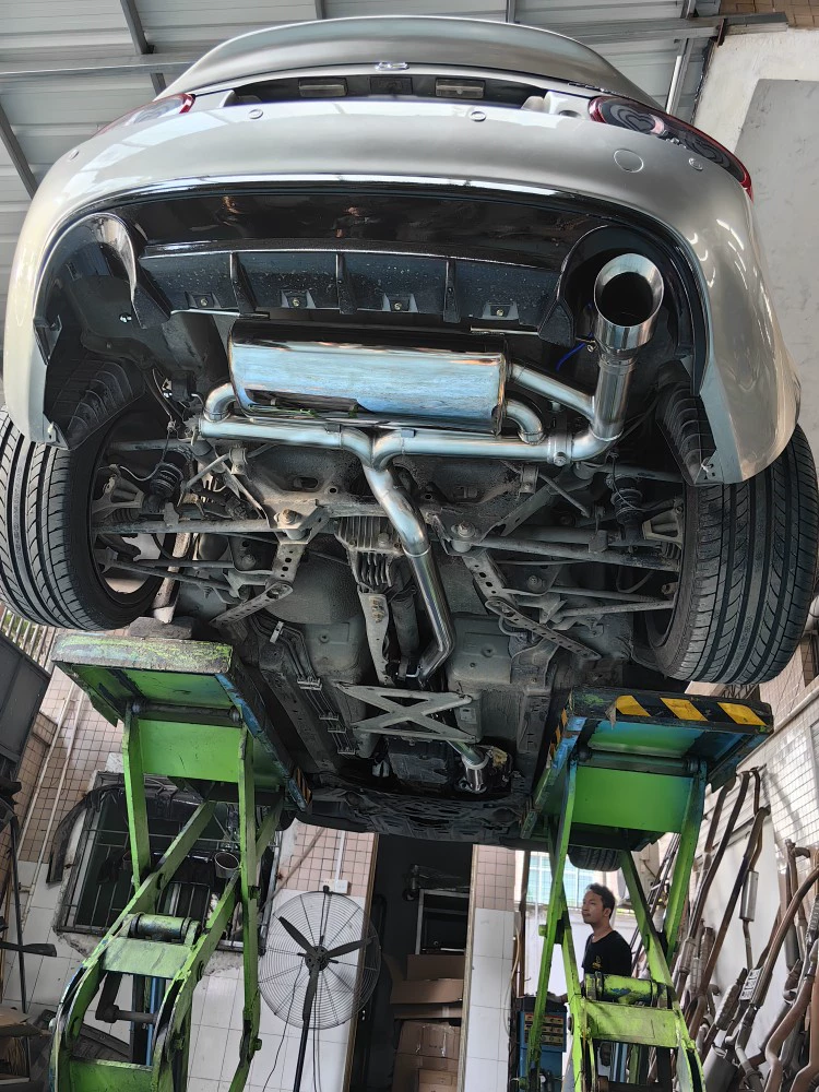 FDR排气 适用于马自达MX5改装排气中尾段可变遥控阀门排气跑车音